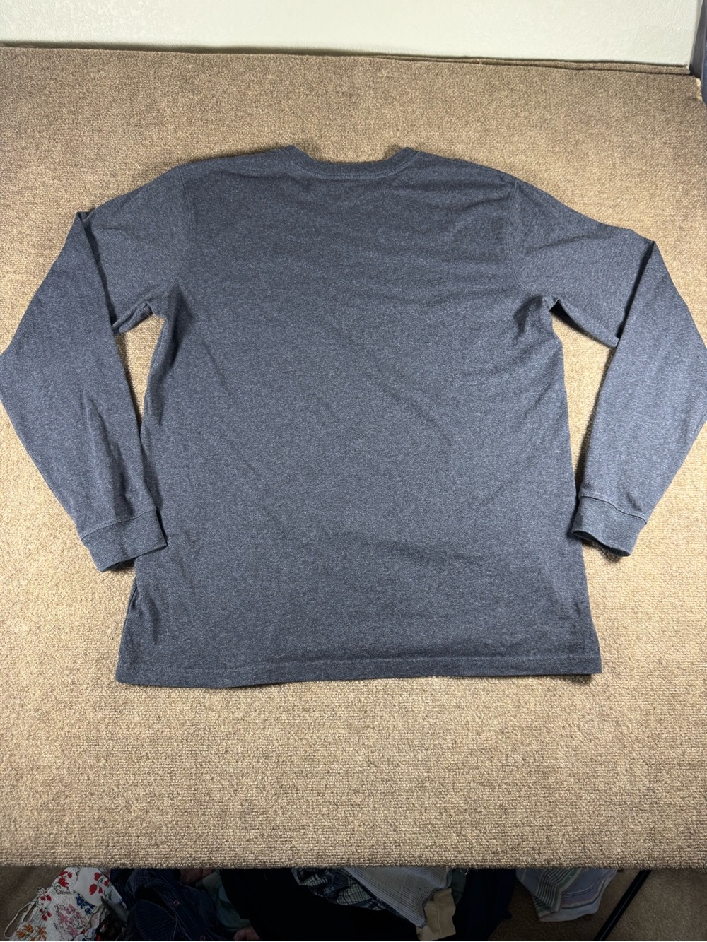 Carhartt Shirt Mens XL Tall Heather Grey Long Sleeve‎ Since 1889 Logo Tee XLT - Picture 9 of 13
